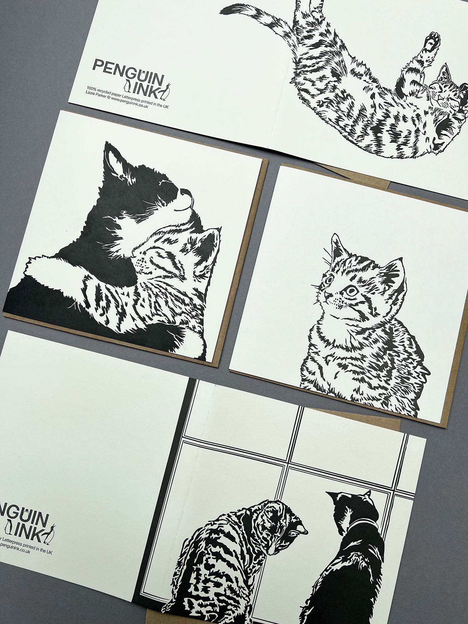 Window Time Letterpress Card