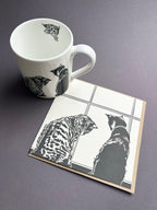 Window Time Letterpress Card