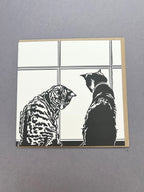 Window Time Letterpress Card