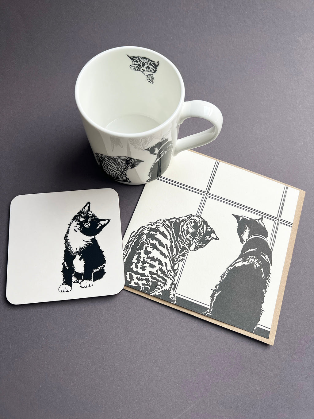 Window Time Letterpress Card