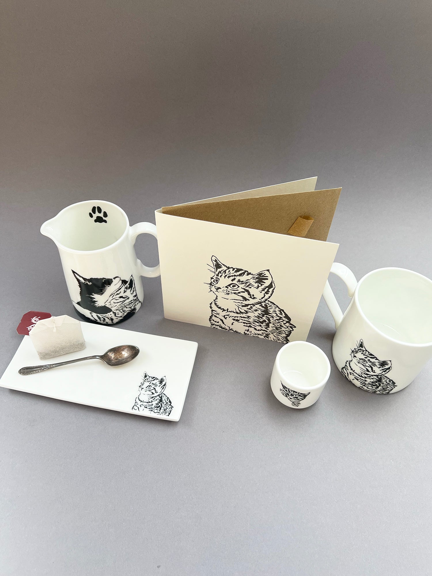 Time for Tea Letterpress Card