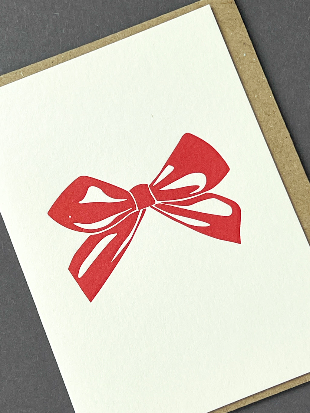 Red Bow Card