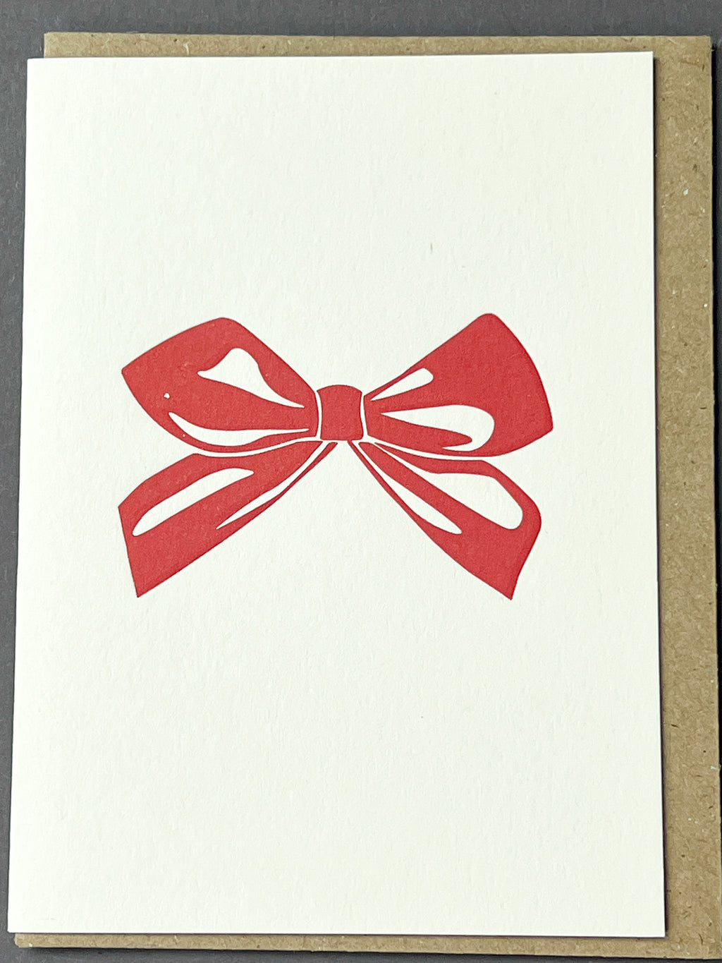 Red Bow Card
