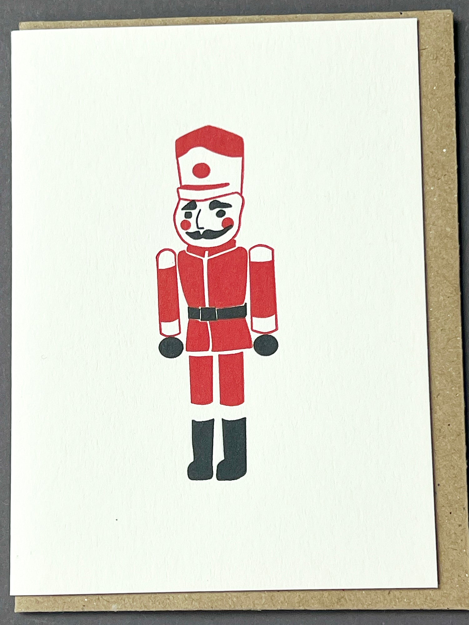 Red Toy Soldier Card