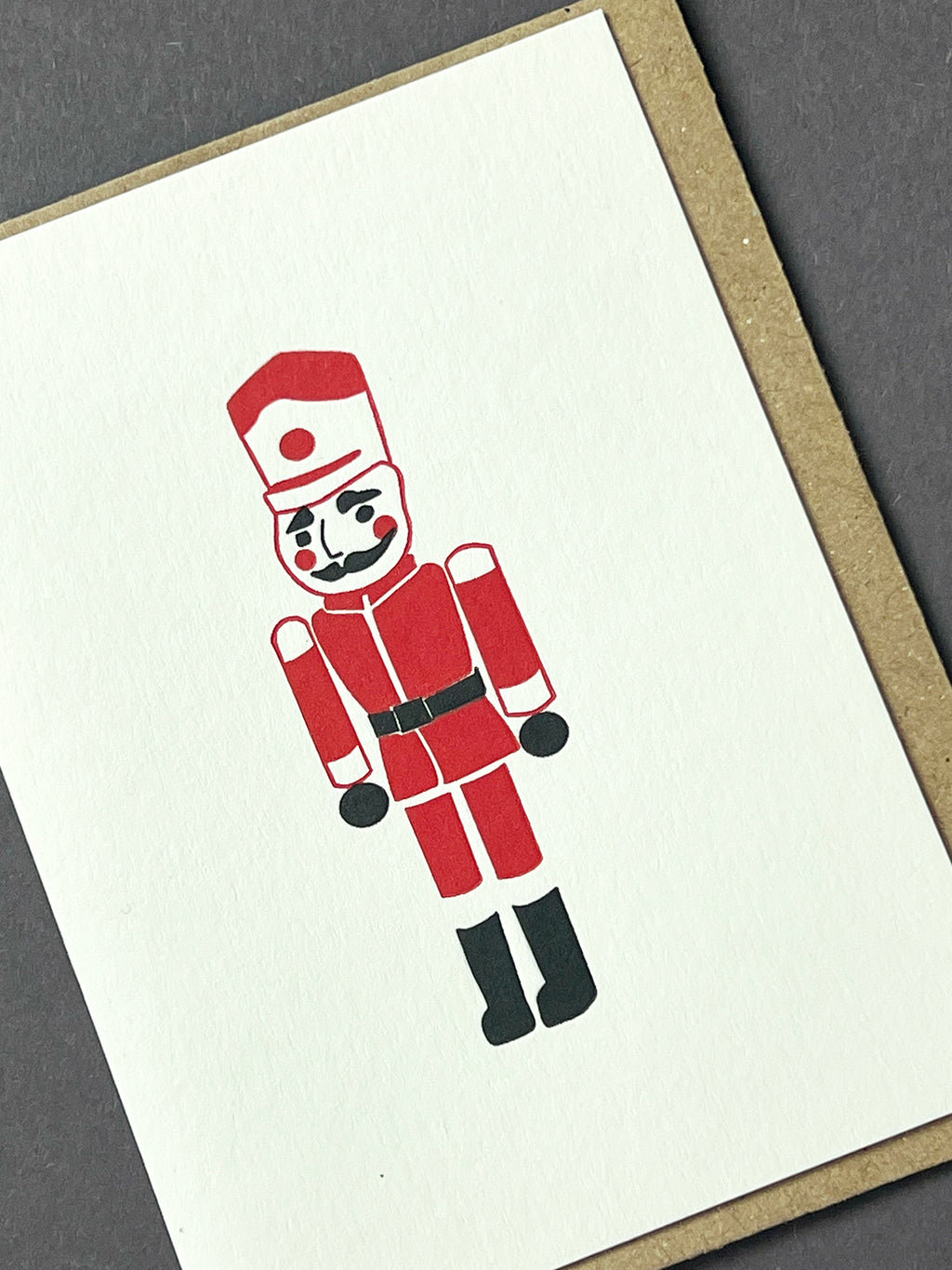 Red Toy Soldier Card
