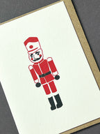 Red Toy Soldier Card
