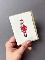 Red Toy Soldier Card