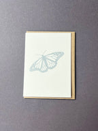 Metallic Butterfly Card