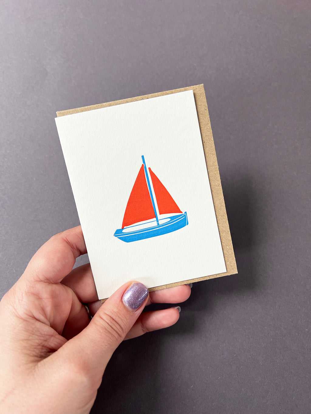 Toy Boat Card
