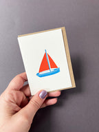 Toy Boat Card