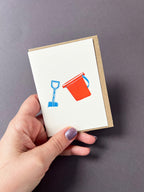 Bucket & Spade Note Card