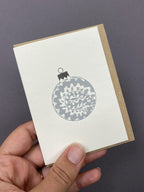 Snake Bauble Card