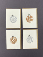 Animal Baubles Notecard Set | Set of 8