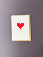 Red Heart Card
