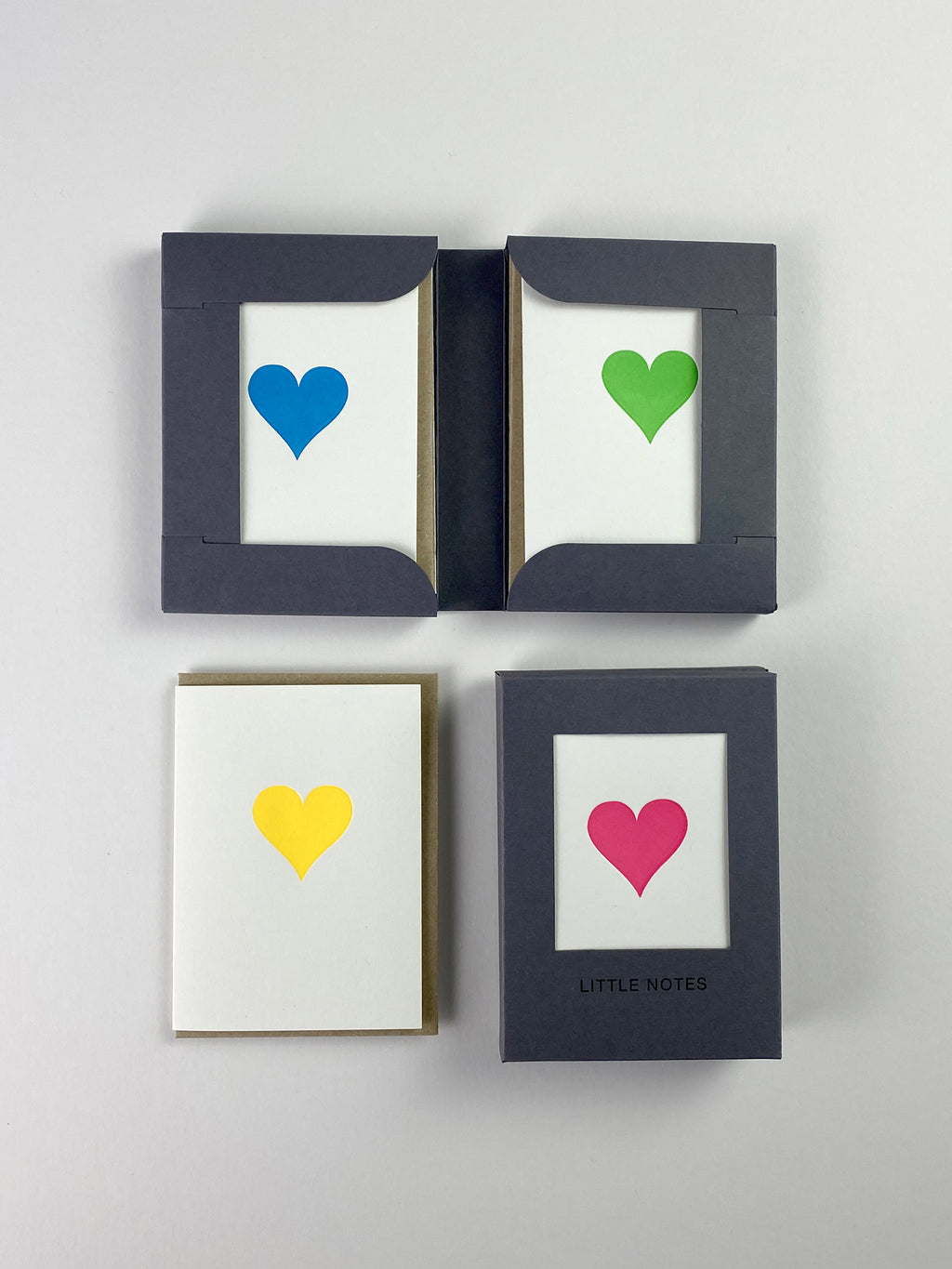 Neon Love Notecard Set | Set of 8