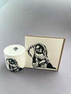 Dachshund Puppy Letterpress Card