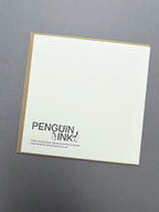 Miniature Schnauzer Puppy Letterpress Card