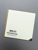 Border Collie Puppy Letterpress Card