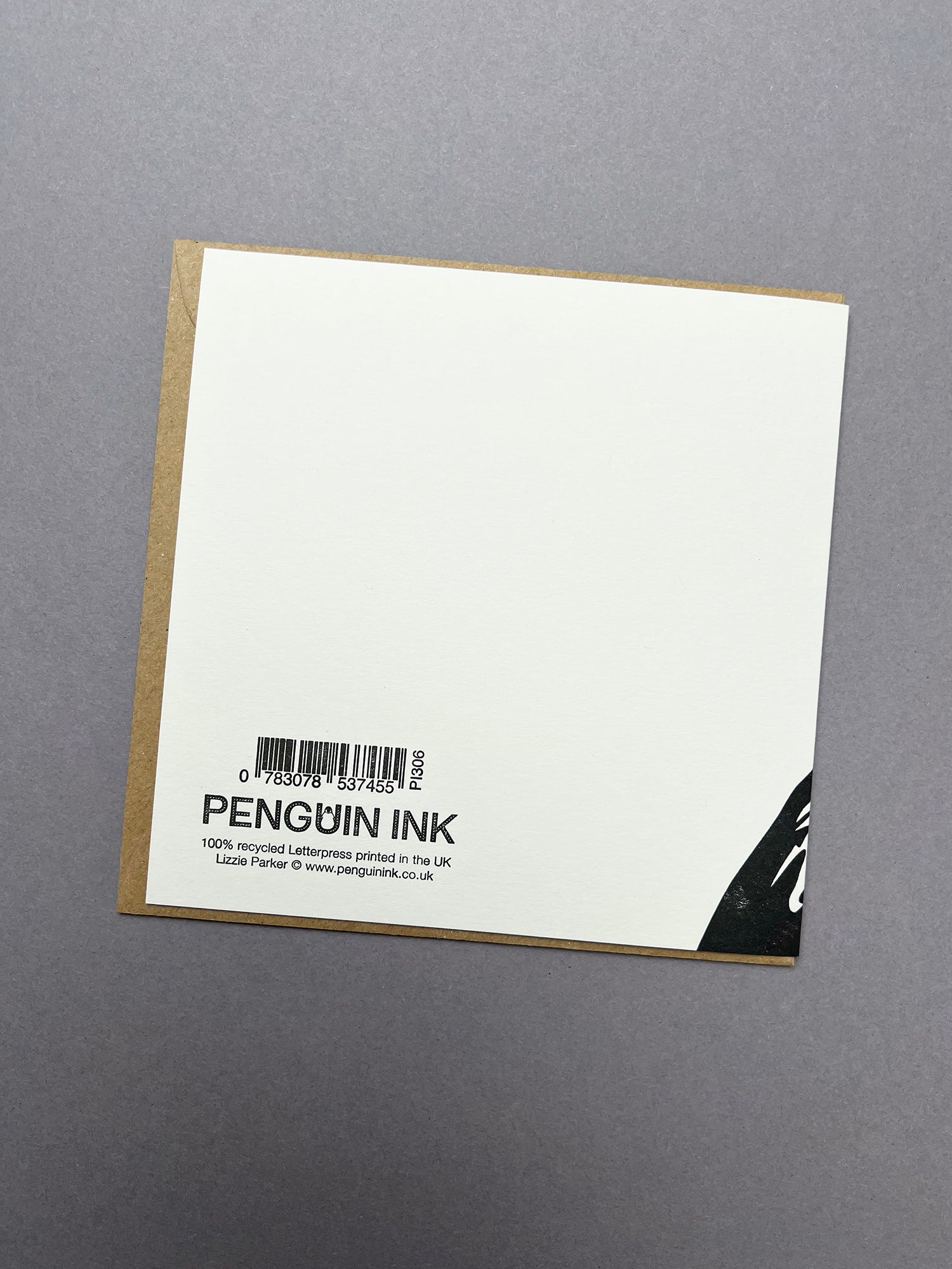 Labrador Puppy Letterpress Card