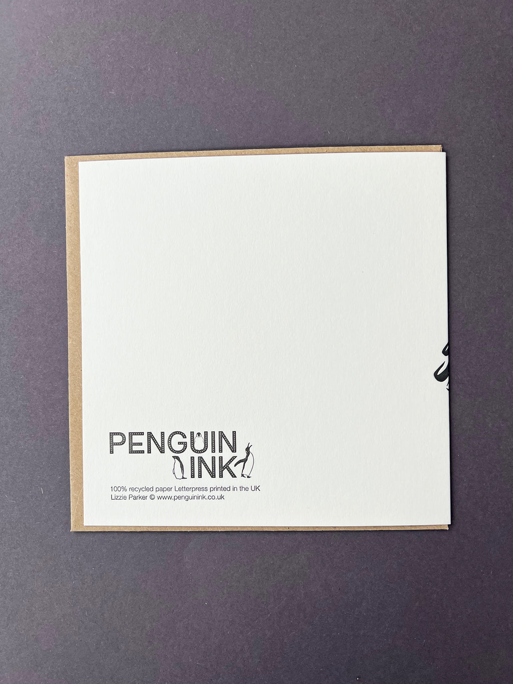 Greaterspotted Woodpeckers Letterpress Card