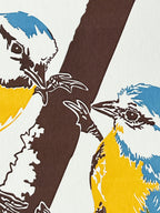 Blue Tits Letterpress Card