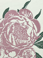 Pink Peony Letterpress Card