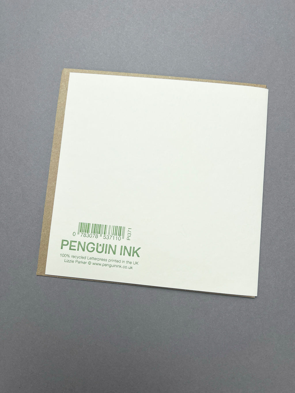 Allium Letterpress Card