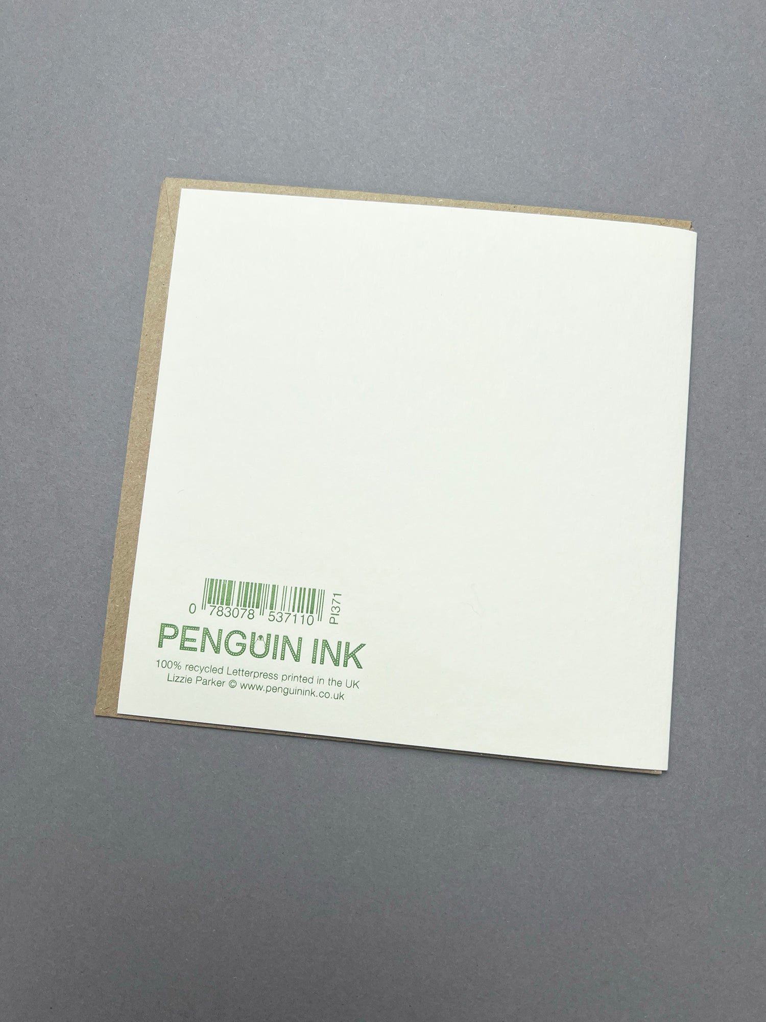 Allium Letterpress Card