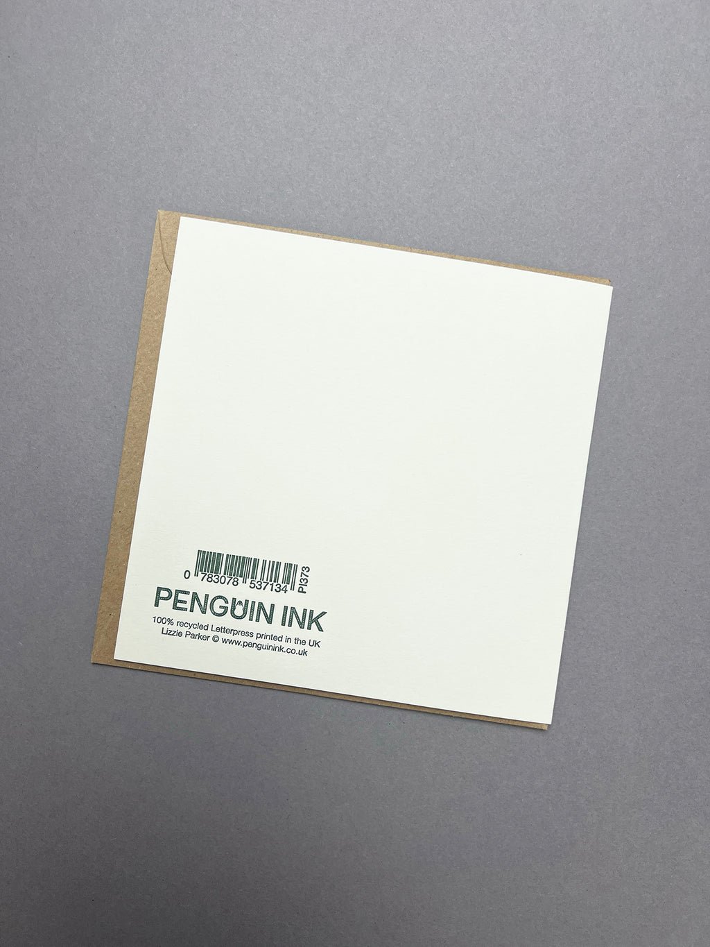 Pink Freesia Letterpress Card