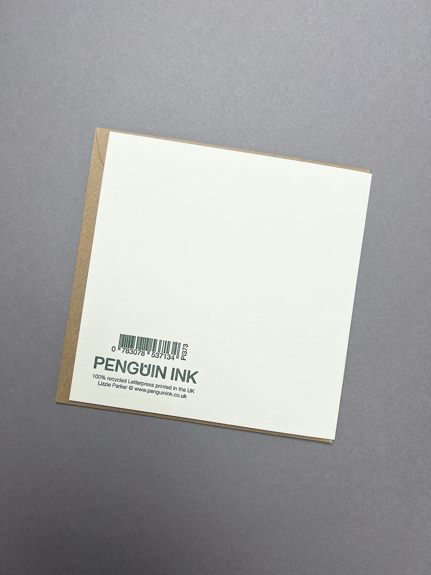 Pink Freesia Letterpress Card