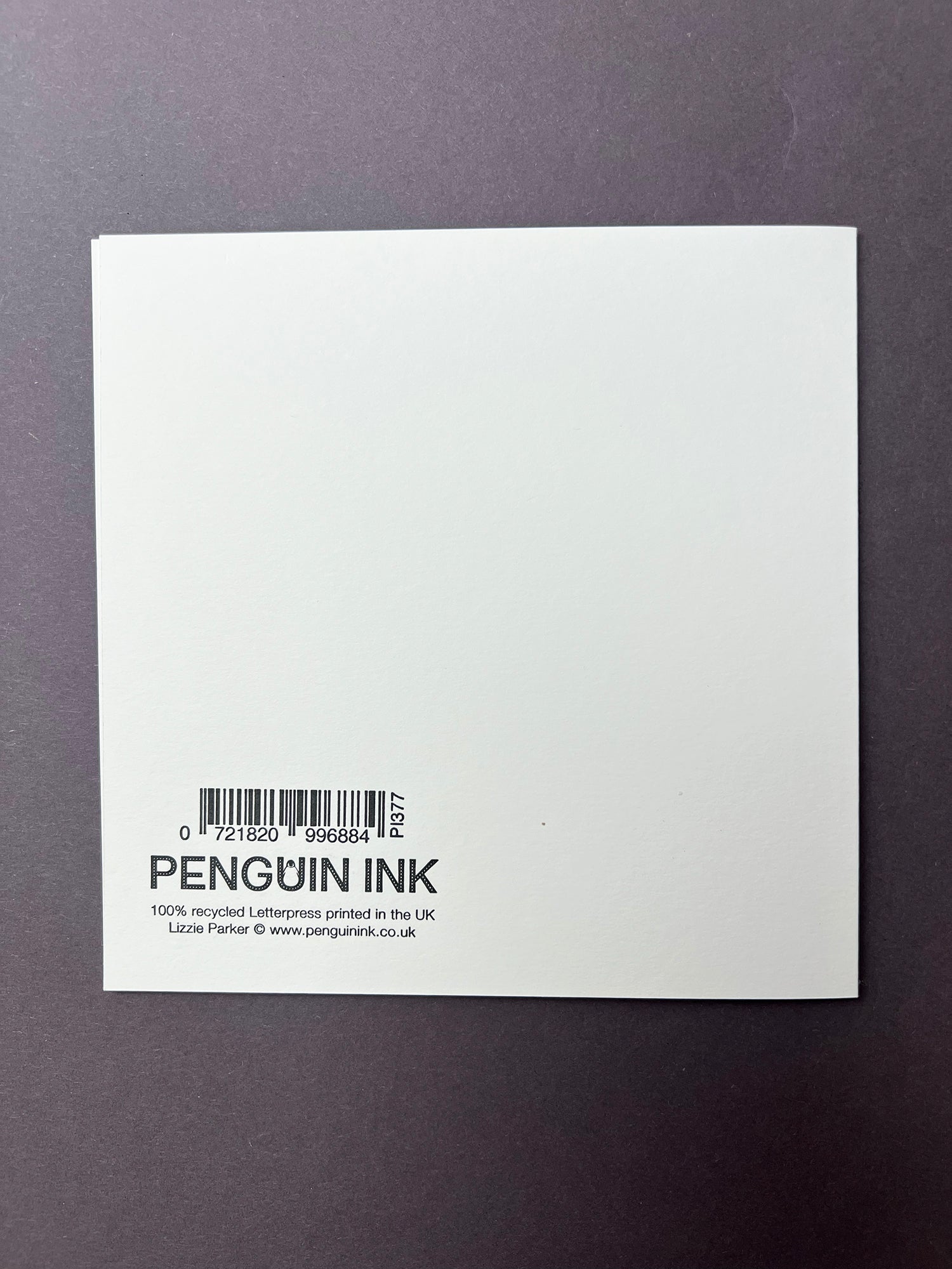 Garden Tiger Moth Letterpress Card