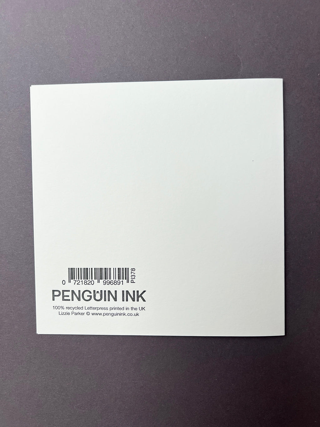 Speckled Yellow Moth Letterpress Card