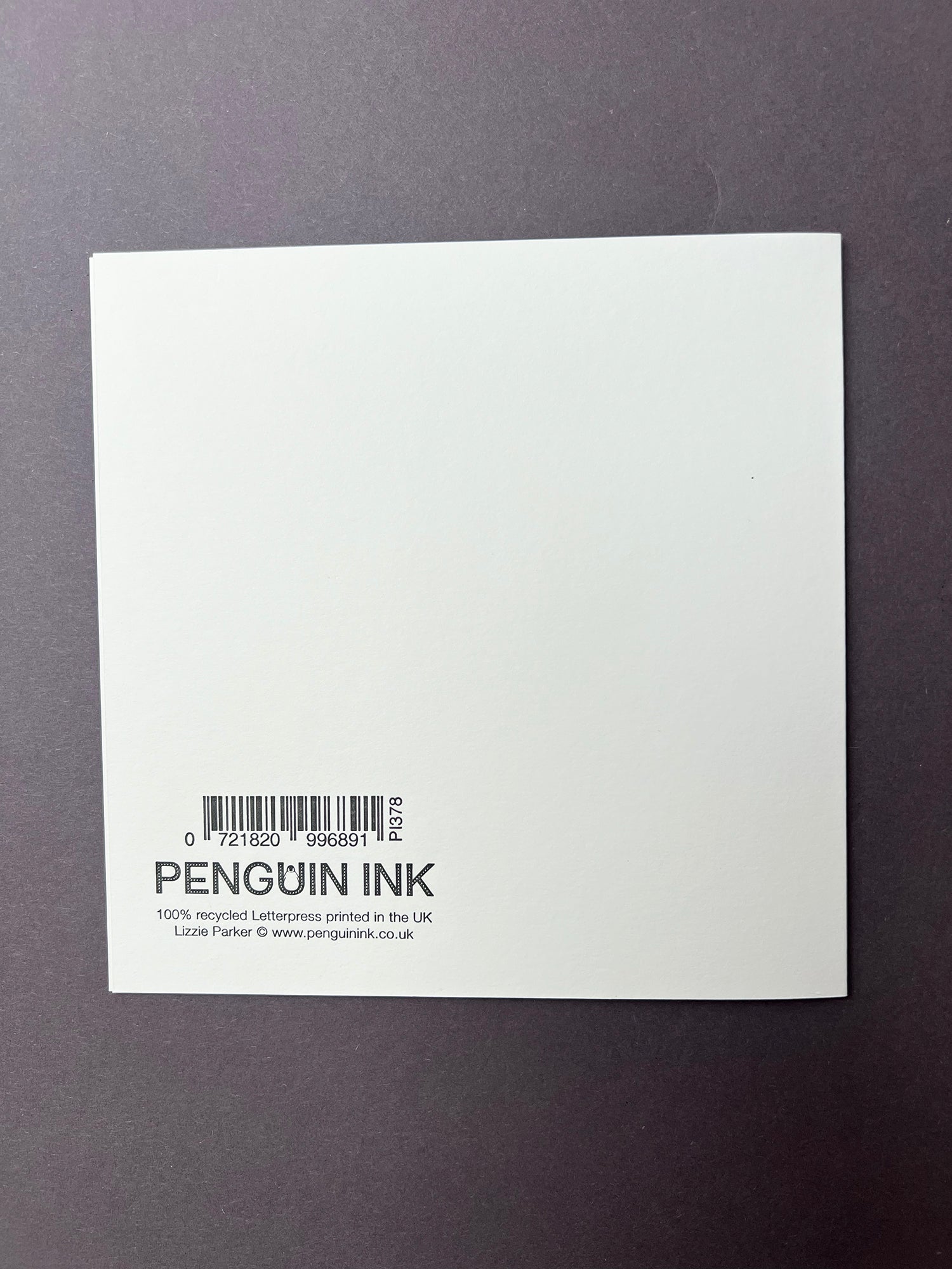 Speckled Yellow Moth Letterpress Card