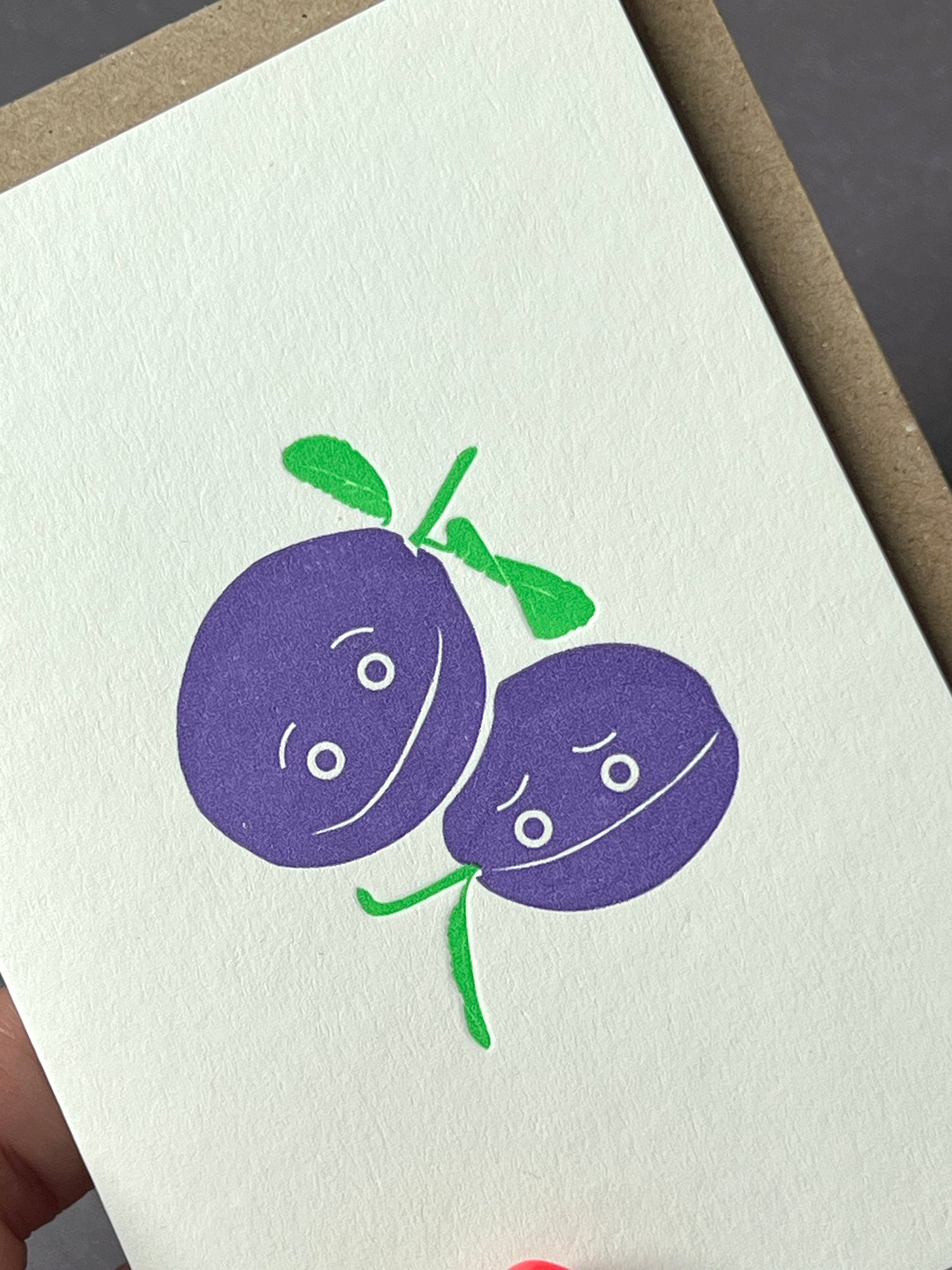 Glum Plum Card