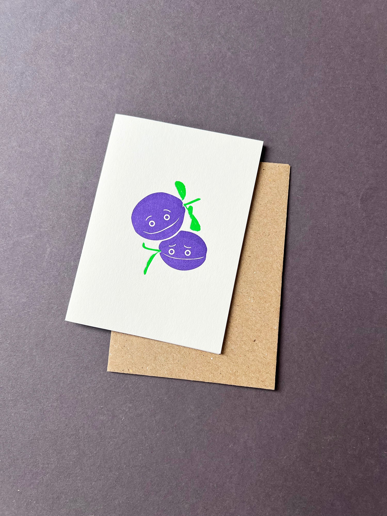 Glum Plum Card