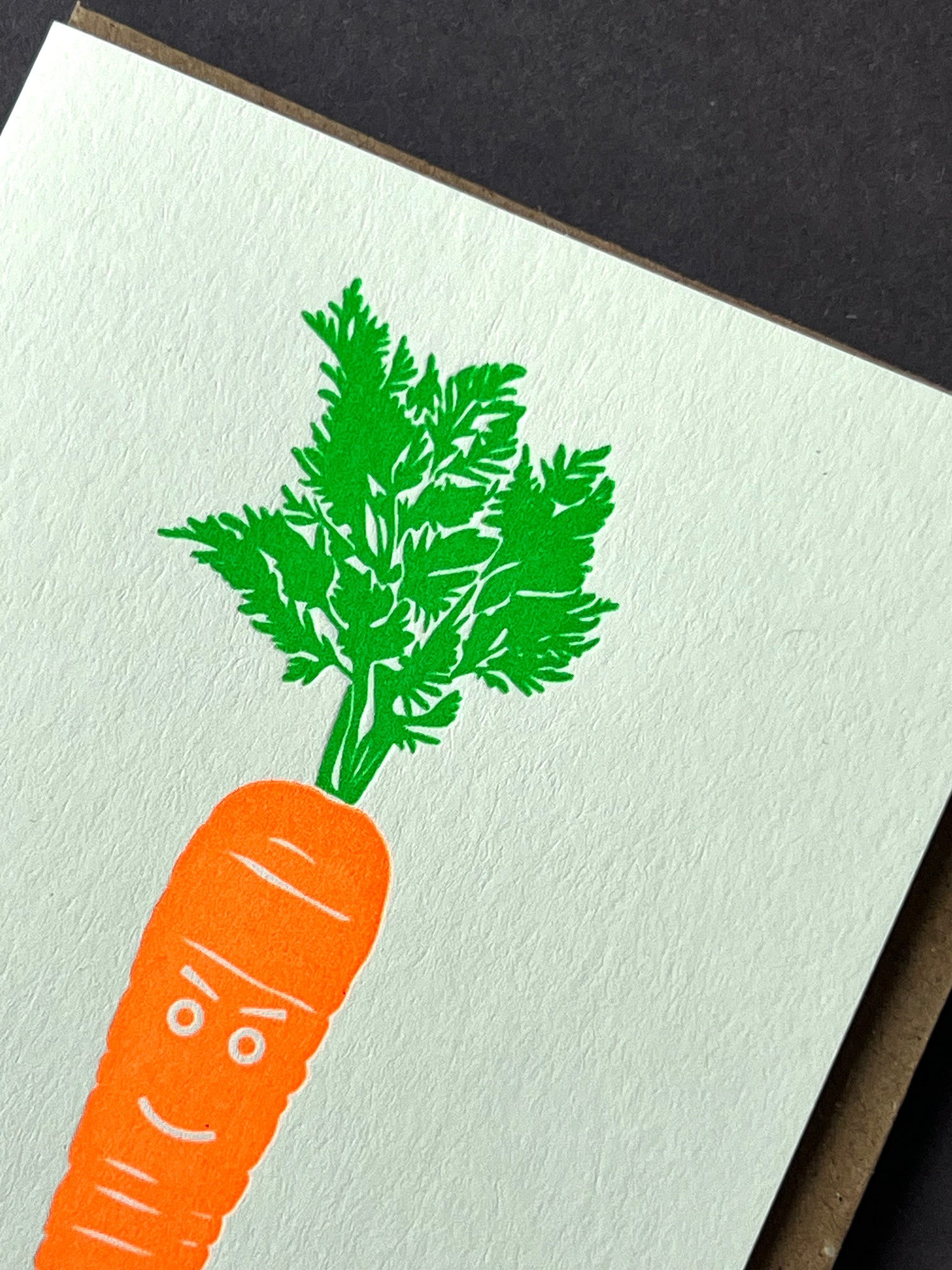 Curious Carrot Card