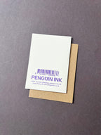 Outrageous Aubergine Card
