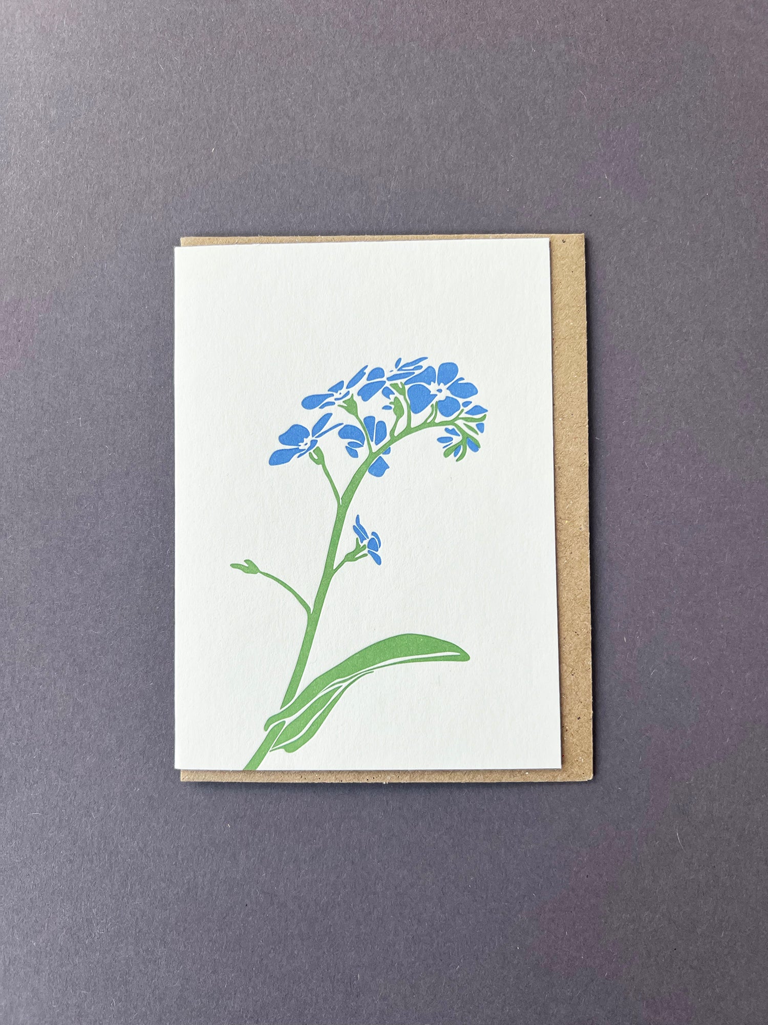 Forget-Me-Not Card