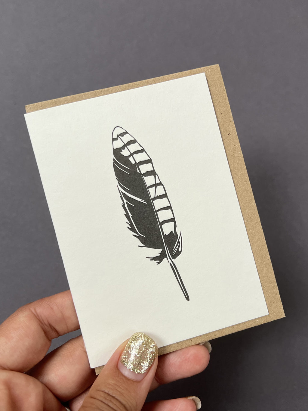 Jay Feather Card