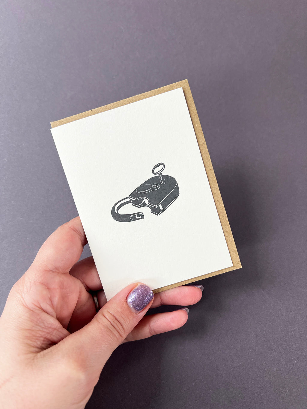 Padlock Card