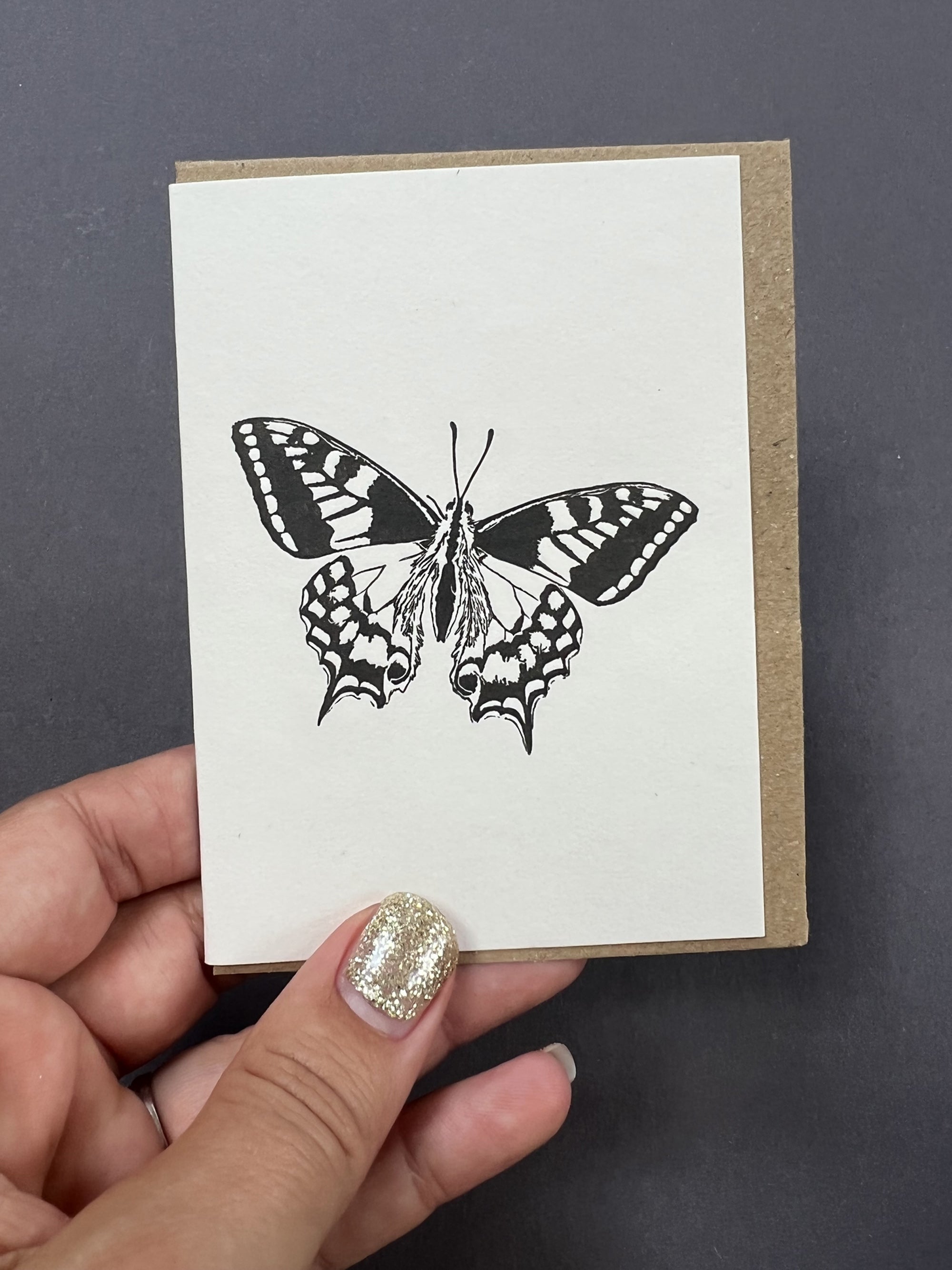 Swallowtail Butterfly Card