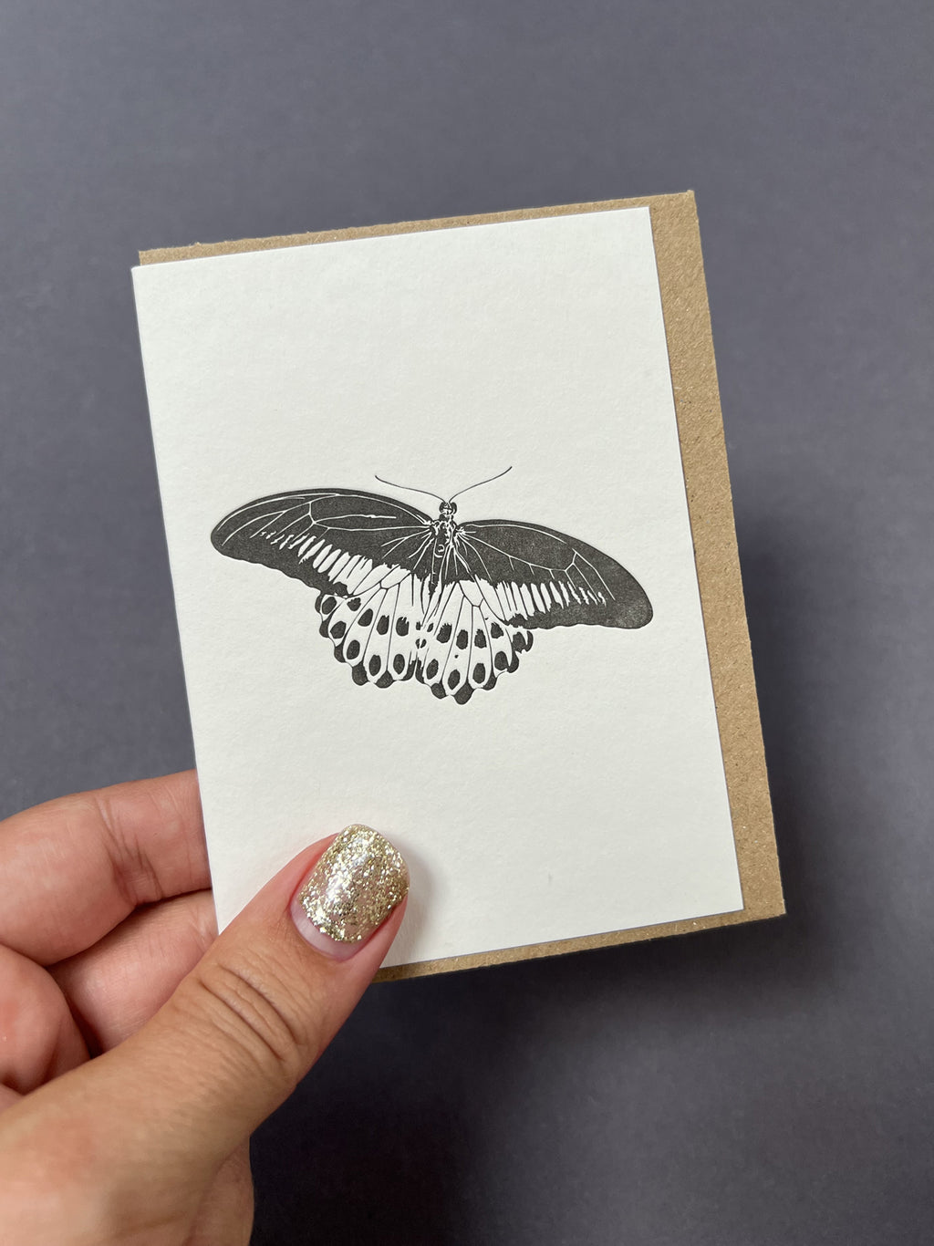 Mormon Butterfly Card