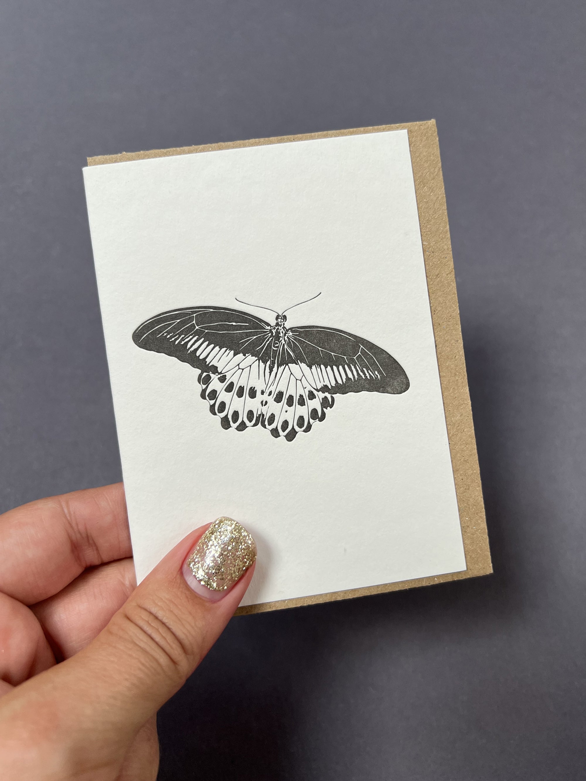 Mormon Butterfly Card