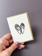 Blue Mussel Card