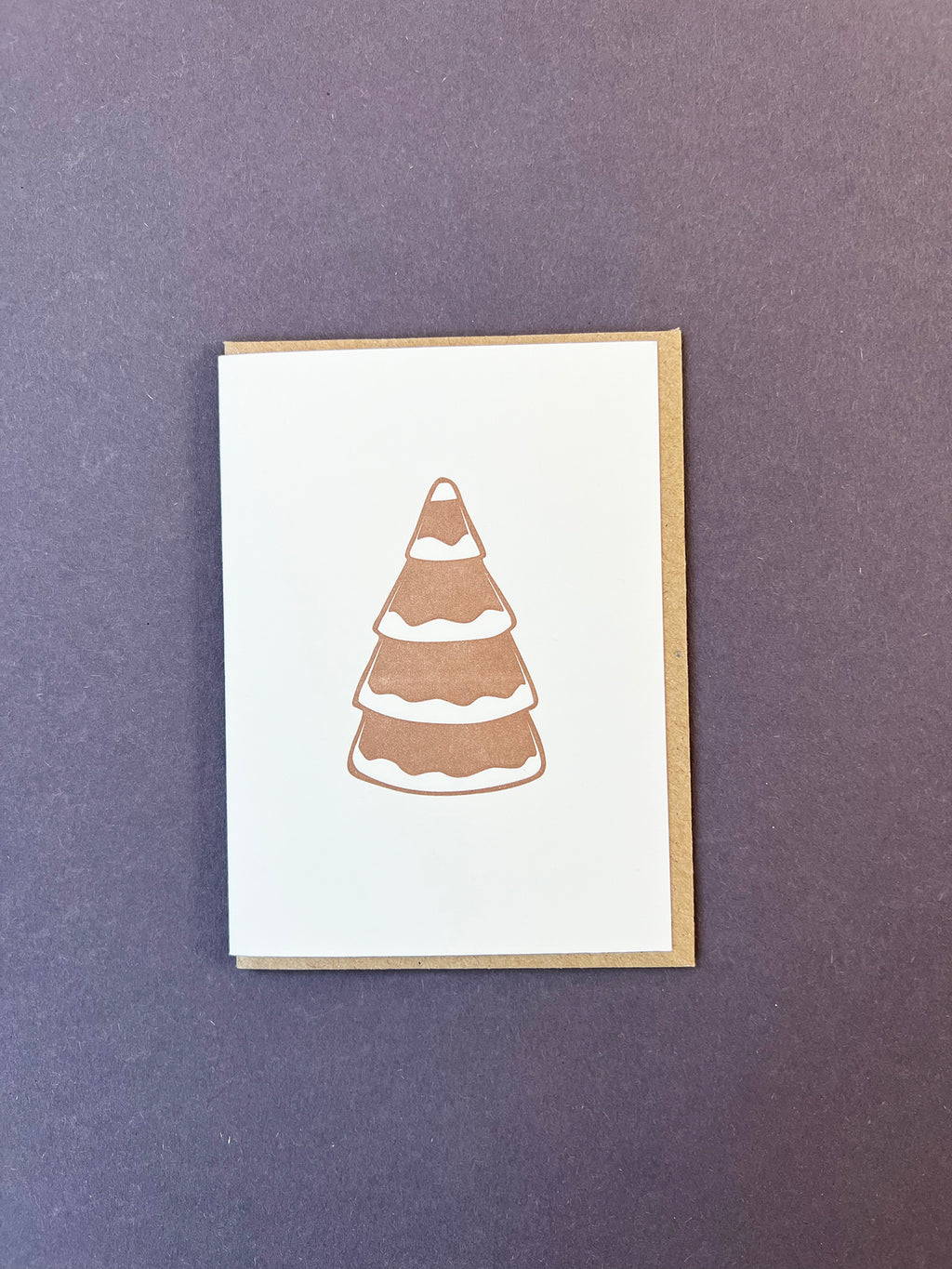 Gingerbread Tree Card
