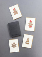 Gingerbread Notecard Set | Set of 8