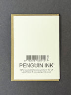 Neon Green Lights Card