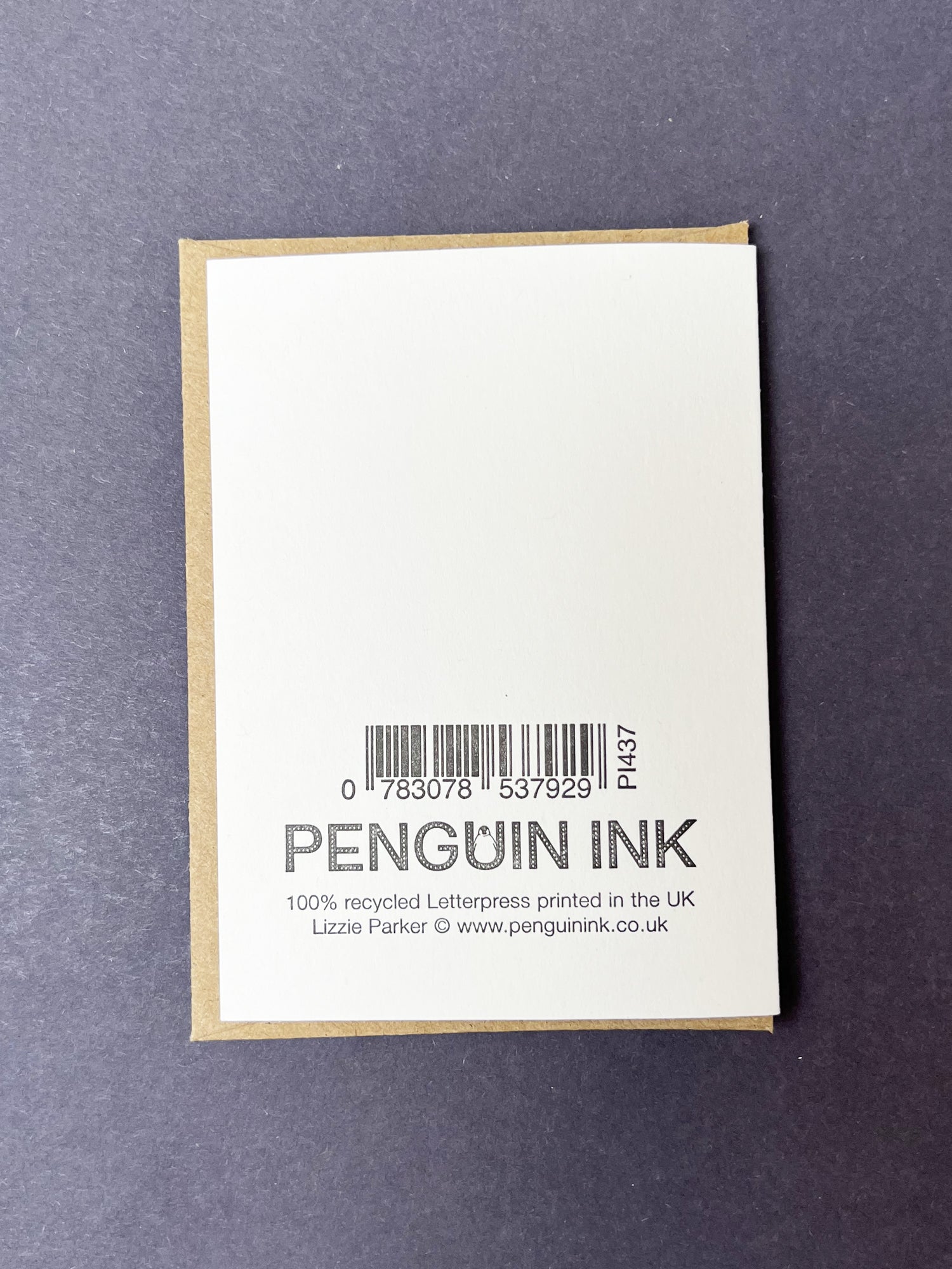 Neon Orange Lights Card