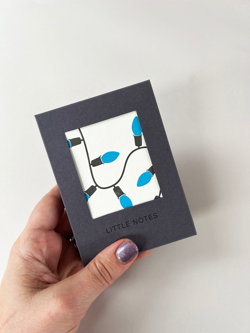 Neon Lights Notecard Set | Set of 8