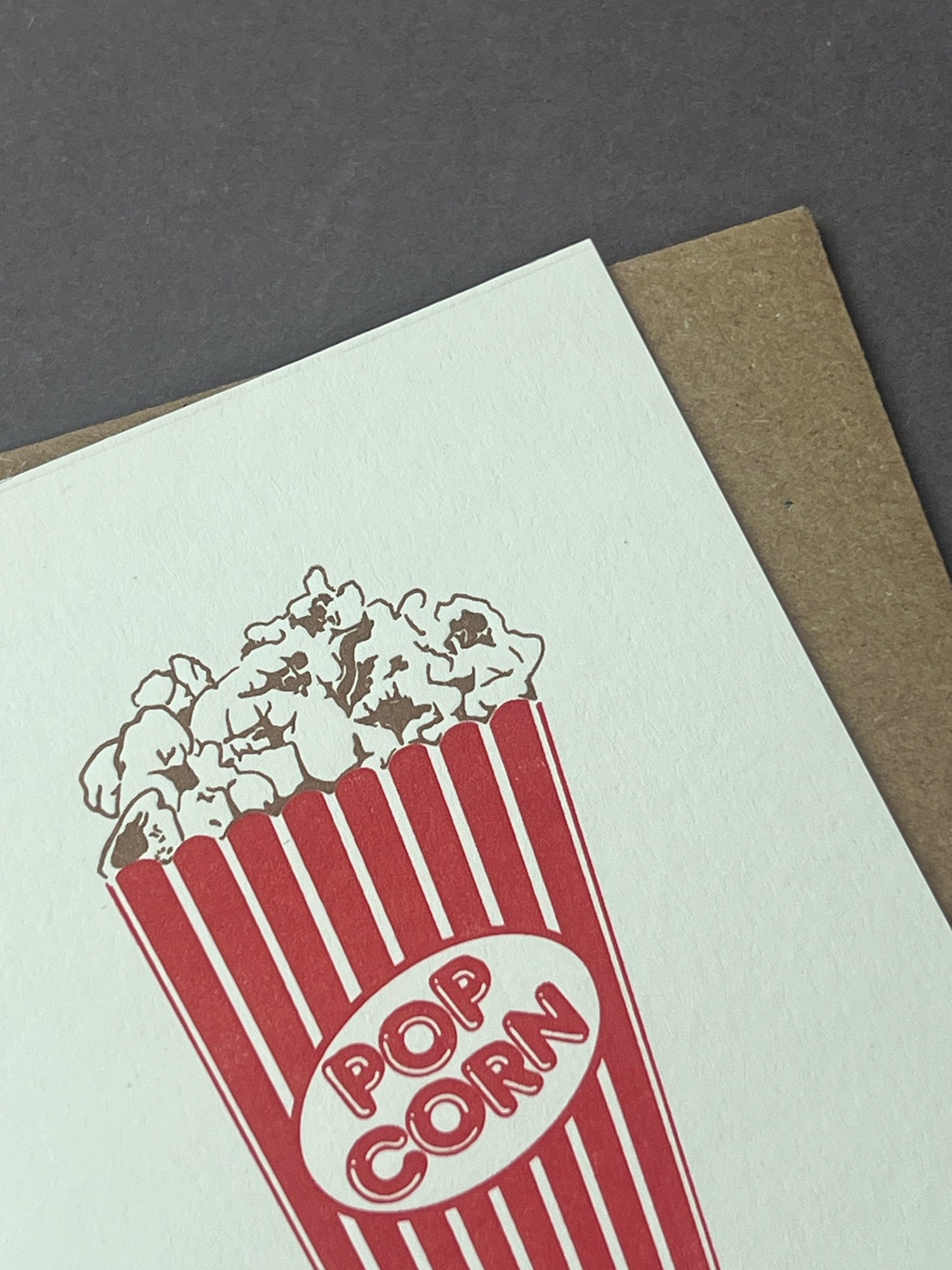 Popcorn Card